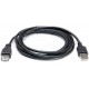 USB подовжувач REAL-EL Pro USB2.0 AM to AF 2m Black (EL123500028) - Фото 1