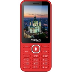 Телефон Sigma mobile X-Style 31 Power Type-C Red