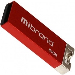 Флеш пам'ять Mibrand Chameleon 64GB USB 2.0 Red (MI2.0/CH64U6R)