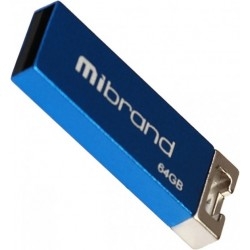 Флеш пам'ять Mibrand Chameleon 64GB USB 2.0 Blue (MI2.0/CH64U6U)