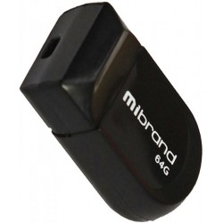 Флеш пам'ять Mibrand Scorpio 64GB USB 2.0 Black (MI2.0/SC64M3B)