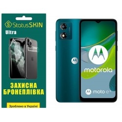 Поліуретанова плівка StatusSKIN Ultra на екран Motorola E13 Глянцева