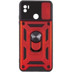 Чехол Camshield Serge Ring for Magnet для Xiaomi Redmi A1 Plus/A2 Plus/Poco C50 Красный