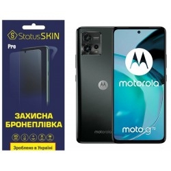 Полиуретановая пленка StatusSKIN Pro на экран Motorola G72 Глянцевая