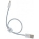 Кабель Baseus Superior USB to Lightning 2.4A 0.25m White (CALYS-02) - Фото 2
