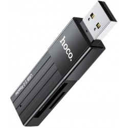 Кардрідер Hoco HB20 Mindful 2-in-1 USB3.0 Black