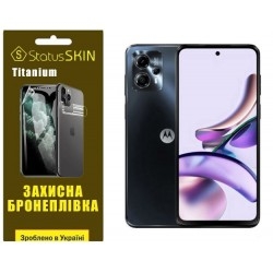 Поліуретанова плівка StatusSKIN Titanium на екран Motorola G13 Глянцева