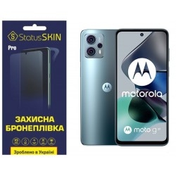 Поліуретанова плівка StatusSKIN Pro на екран Motorola G23 Матова