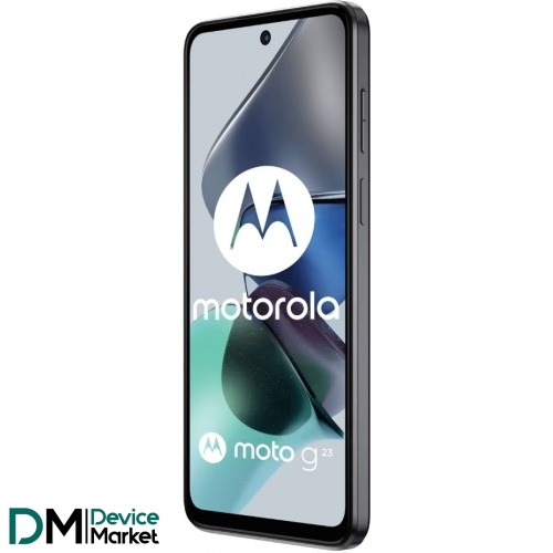 Смартфон Motorola Moto G23 8/128GB NFC Matte Charcoal Global UA (PAX20009RS)