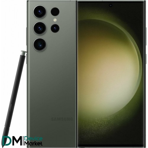Смартфон Samsung Galaxy S23 Ultra 5G S918B 12/512GB Green (SM-S918BZGHSEK) UA