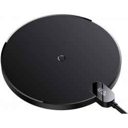 Бездротовий зарядний пристрій Baseus Digital LED Display Gen 2 Wireless 15W Charger Black (CCED000001)