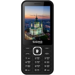 Телефон Sigma mobile X-Style 31 Power Type-C Black