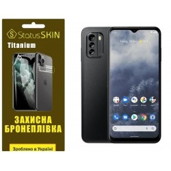 Поліуретанова плівка StatusSKIN Titanium на екран Nokia G60 Глянцева