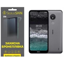 Поліуретанова плівка StatusSKIN Lite на екран Nokia C21 Глянцева