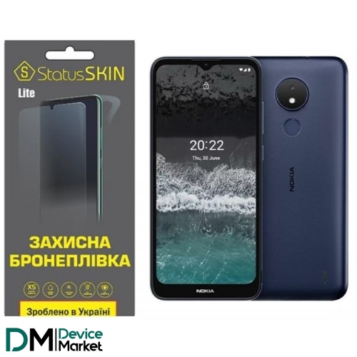 Поліуретанова плівка StatusSKIN Lite на екран Nokia C21 Матова