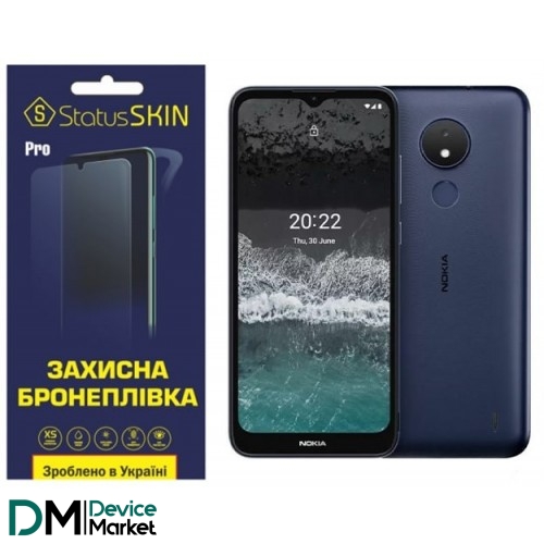 Поліуретанова плівка StatusSKIN Pro на екран Nokia C21 Матова