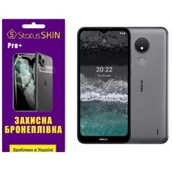 Поліуретанова плівка StatusSKIN Pro+ на екран Nokia C21 Глянцева