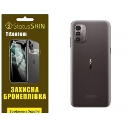 Полиуретановая пленка StatusSKIN Titanium на корпус Nokia G21/G11 Глянцевая