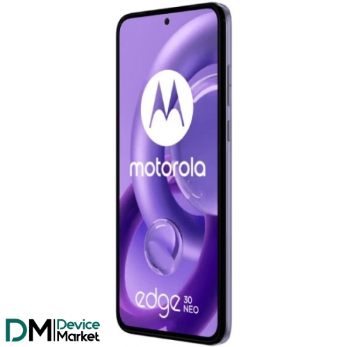 Смартфон Motorola Edge 30 Neo 8/128GB NFC Very Peri Global UA (PAV00062PL)