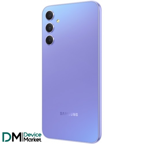Смартфон Samsung Galaxy A34 A346E 6/128GB Light Violet (SM-A346ELVASEK) UA