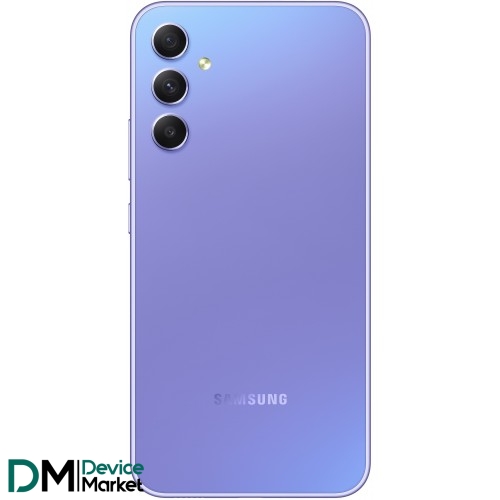 Смартфон Samsung Galaxy A34 A346E 8/256GB Light Violet (SM-A346ELVESEK) UA