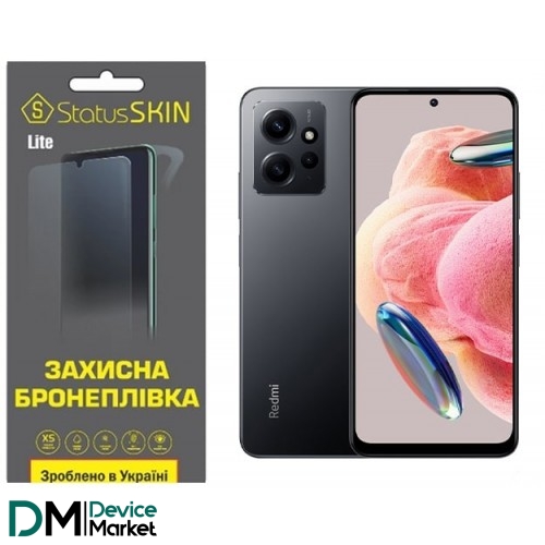 Поліуретанова плівка StatusSKIN Lite на екран Xiaomi Redmi Note 12 4G Матова