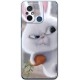 Чехол Boxface для Xiaomi Redmi 12C/11A/Poco C55 Rabbit Snowball - Фото 1