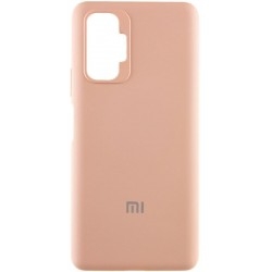 Silicone Case для Xiaomi Redmi Note 10 Pro/10 Pro Max Pink Sand