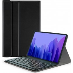 Чехол AIRON Premium для Samsung Tab A7 T500 с Bluetooth клавиатурой Black *уценка, есть потертости