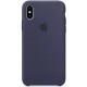 Silicone Case для iPhone XS Max Midnight Blue