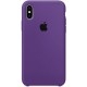 Silicone Case для iPhone XS Max Purple