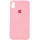 Silicone Case для iPhone X/XS Light Pink - Фото 1