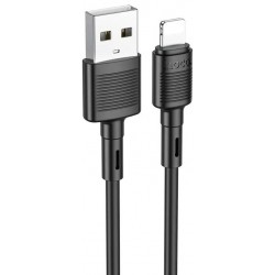 Кабель Hoco X83 Victory USB to Lightning 1m Black