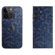 Защитная виниловая пленка StatusSKIN на корпус телефона (Соты синие) - Фото 1