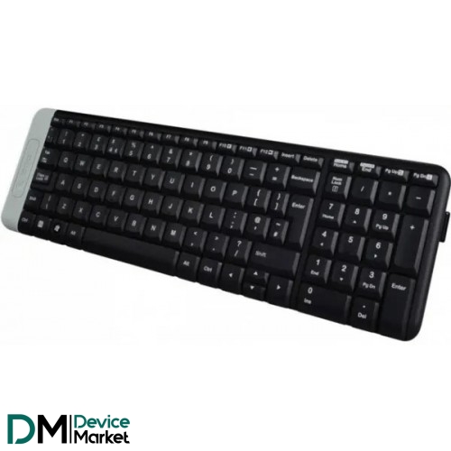 Клавіатура Logitech K230 USB Black (920-003347)