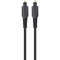 Аудіо-кабель оптичний Cablexpert Toslink, 3м, Black (CC-OPT-3M)