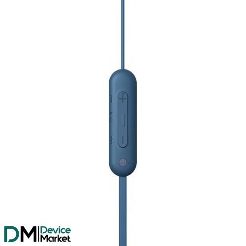 Bluetooth-гарнитура SONY WI-C100 Blue (WIC100L.CE7)