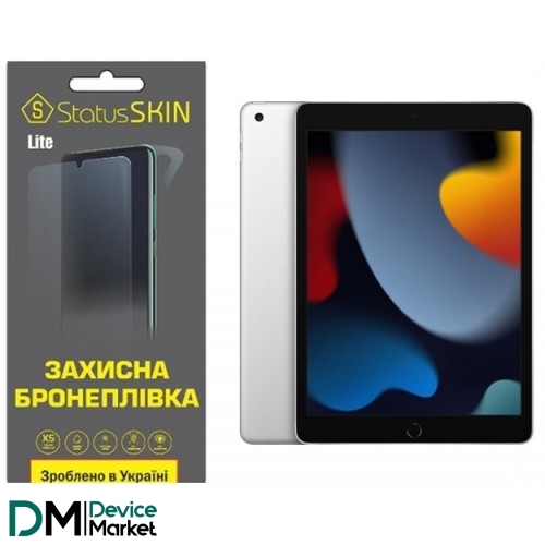 Поліуретанова плівка StatusSKIN Lite на екран iPad 10.2 2021 (a2602) Глянцева
