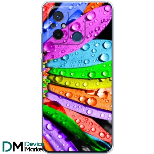Чохол Boxface для Xiaomi Redmi 12C/11A/Poco C55 Colored Chamomile