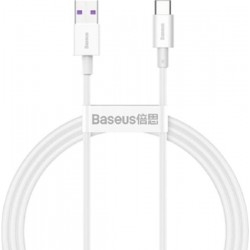 Кабель Baseus Superior USB to Type-C PD 66W 1m White (CATYS-02)