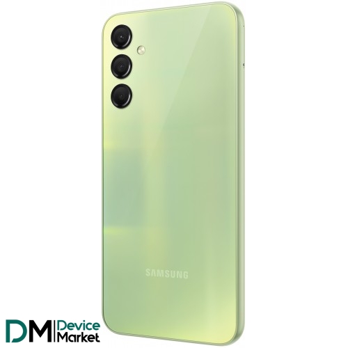 Смартфон Samsung Galaxy A24 A245F 6/128GB Light Green (SM-A245FLGVSEK) UA