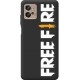 Чохол Boxface для Motorola G32 Free Fire White Logo