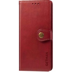Чохол-книжка Getman Gallant для Xiaomi Redmi Note 12 4G Червоний