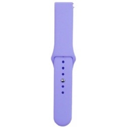 Ремешок Silicone для Samsung Watch Gear S3/Watch 46 mm/Xiaomi Amazfit (22mm) Lilac