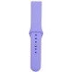Ремінець Silicone для Samsung Watch Gear S3/Watch 46 mm/Xiaomi Amazfit (22mm) Lilac