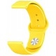Ремешок Silicone для Samsung Watch Gear S3/Watch 46 mm/Xiaomi Amazfit (22mm) Yellow - Фото 1