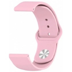 Ремінець Silicone для Samsung Watch Gear S3/Watch 46 mm/Xiaomi Amazfit (22mm) Pink