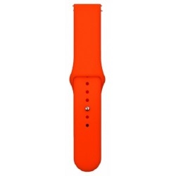 Ремешок Silicone для Samsung Watch Gear S3/Watch 46 mm/Xiaomi Amazfit (22mm) Orange