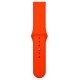 Ремінець Silicone для Samsung Watch Gear S3/Watch 46 mm/Xiaomi Amazfit (22mm) Orange