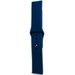 Ремінець Silicone для Samsung Watch Gear S3/Watch 46 mm/Xiaomi Amazfit (22mm) Royal Blue